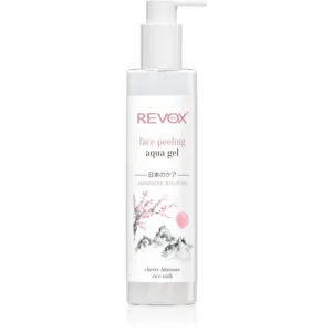 Újdonság Revox B77Japanese Routine Face Peeling Aqua Gel finoman tisztító peeling az arcra