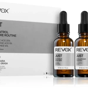 Újdonság Revox B77JUST Oil Control Skincare Routine szett zsíros bőrre