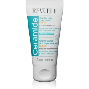 Expressz szállítás RevueleCeramide Anti-Blemish Daily Cream nappali védőkrém problémás és pattanásos bőrre