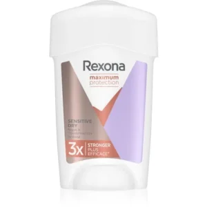 RexonaMaximum Protection Sensitive Dry krémes izzadásgátló az erőteljes izzadás ellen Vásárlói kedvenc