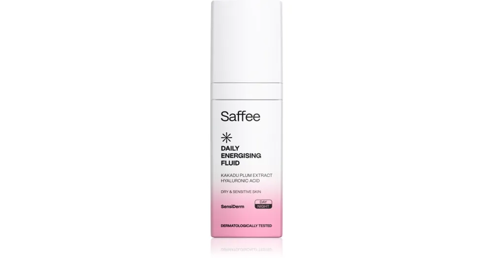 Végkiárusítás SaffeeSensiDerm Daily Energising Fluid energizáló folyadék száraz és érzékeny bőrre