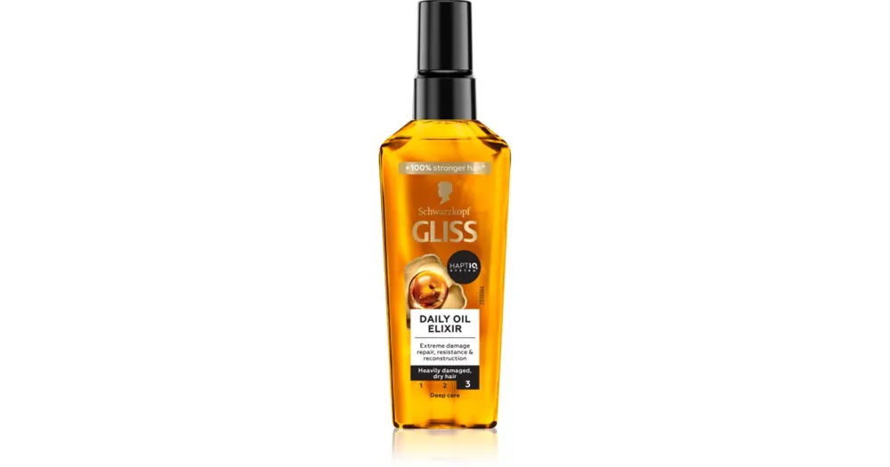 Korlátozott ajánlat SchwarzkopfGliss Ultimate Repair tápláló szérum száraz és sérült hajra