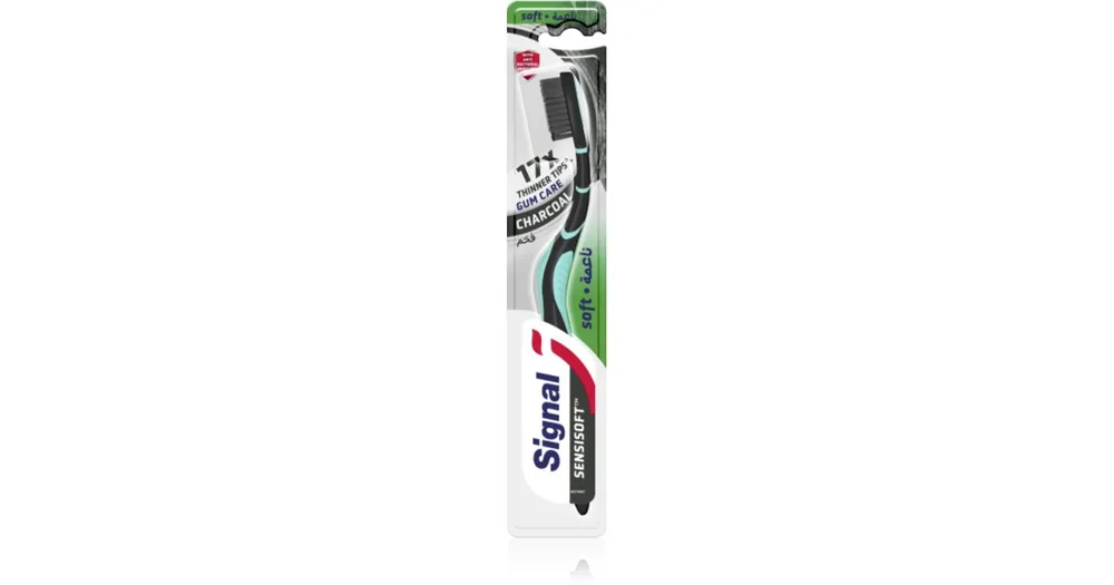 Csak ma SignalSensisoft Charcoal soft fogkefe