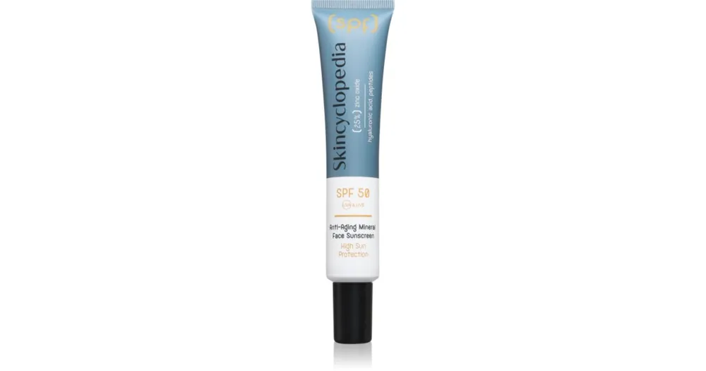 SkincyclopediaAnti-Aging Mineral Face Sunscreen öregedés elleni krém SPF 50 Ne maradj le
