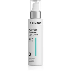 Korlátozott ajánlat SKINSOOPurifyCell Exosome Light Cream könnyű hidratáló krém mattító hatással