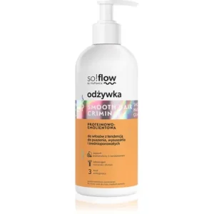 so!flowFrizzy and Dry Hair Protein-Emollient Conditioner kisimító kondicionáló töredezés ellen Utolsó esély