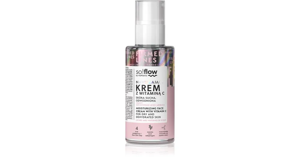 Újdonság so!flowMoisturizing Face Cream With Vitamin C hidratáló krém C vitamin