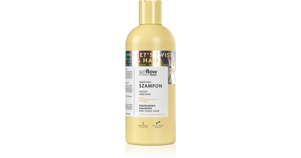 Kedvezményes ár so!flowCurly Hair Nourishing Shampoo tápláló sampon göndör hajra