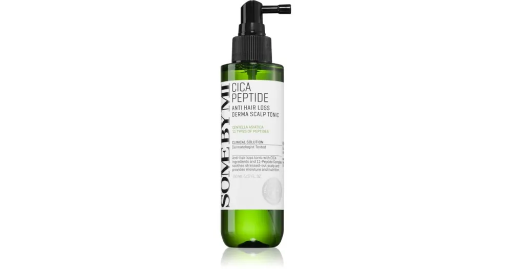 Szezonális akció Some By MiCica Peptide Derma Scalp Tonic hidratáló és tápláló tonik hajhullás ellen