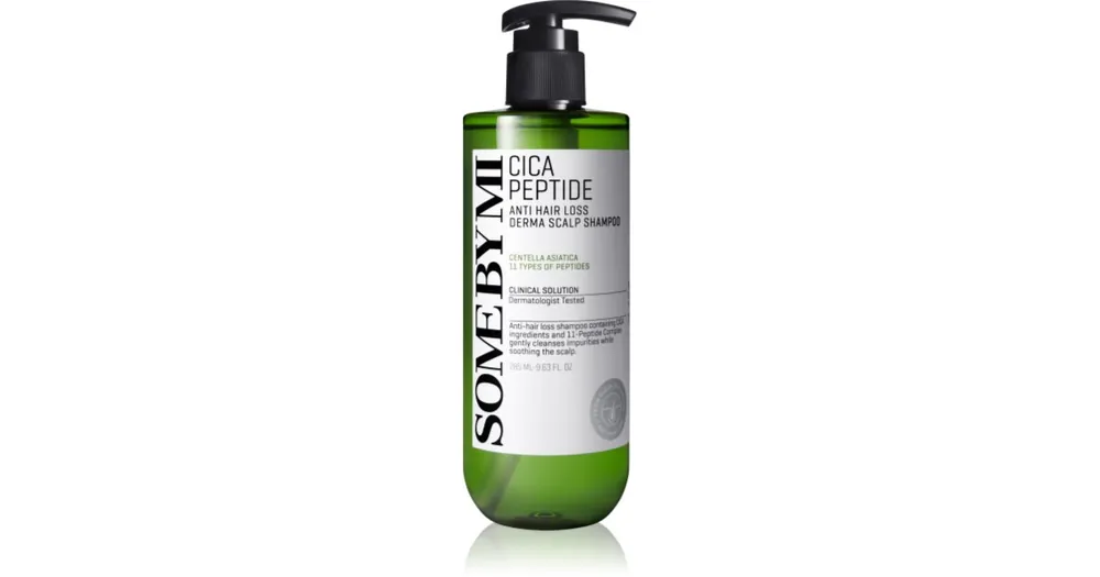 Some By MiCica Peptide Derma Scalp Shampoo erősítő sampon hajhullás ellen nyugtató hatással Biztonságos fizetés