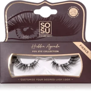 Rendeld meg most SOSU CosmeticsHidden Agenda Fox Eye Collection műszempillák