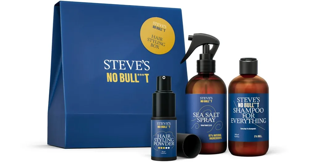 Különleges ajánlat Steve‘sSet Hair Styling Box hajformázó készlet