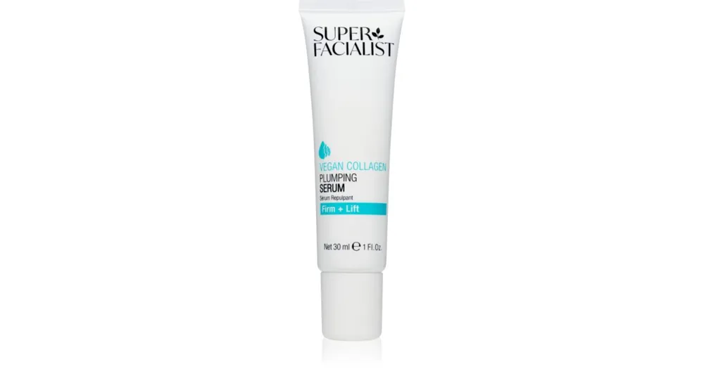 Super FacialistVegan Collagen bőrfeszesítő szérum az arcra a fiatalos kinézetért Csak ma