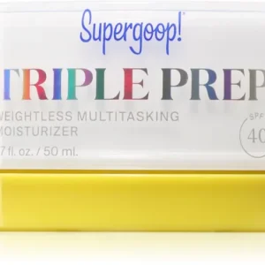 Csak ma Supergoop!Triple Prep hidratáló krém SPF 40