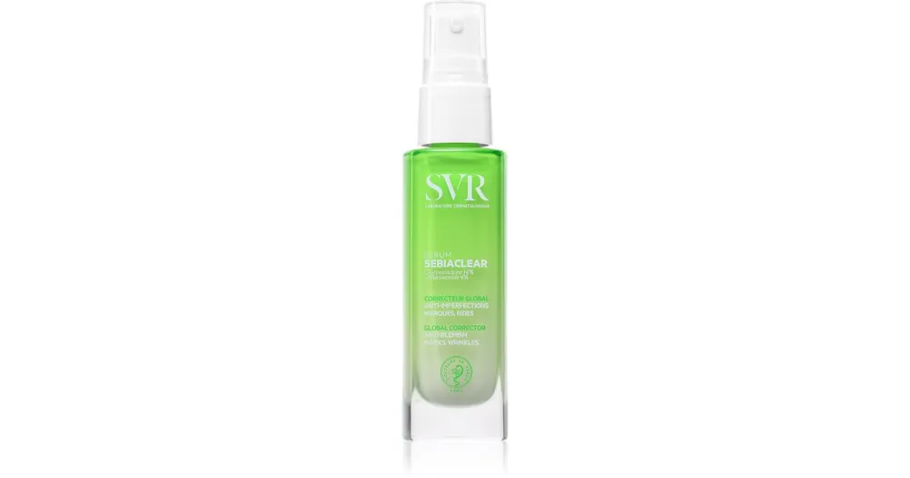 Népszerű SVRSebiaclear Serum helyreállító szérum a pattanásos bőr hibáira