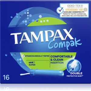 TampaxCompak Super tamponok applikátorral Prémium