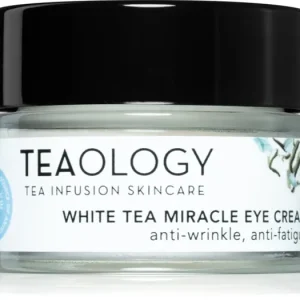 Outlet TeaologyAnti-Age White Tea Miracle Eye Cream szemkrém a sötét karikák és ráncok csökkentésére