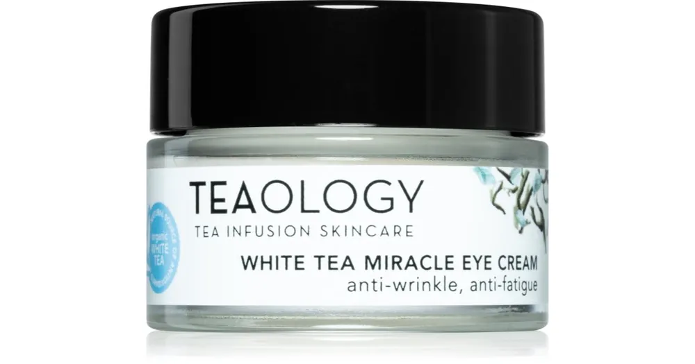 Outlet TeaologyAnti-Age White Tea Miracle Eye Cream szemkrém a sötét karikák és ráncok csökkentésére