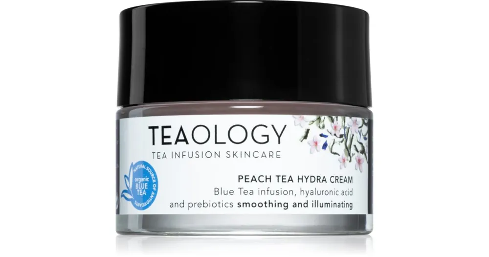 Kedvezmény TeaologyHydrating Peach Tea Hydra Cream világosító hidratáló krém