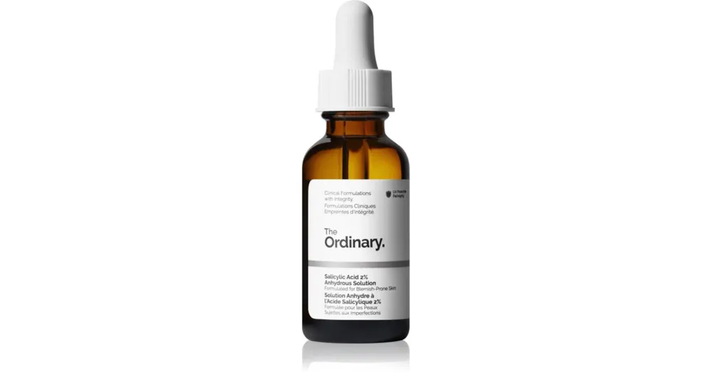 The OrdinarySalicylic Acid 2% Anhydrous Solution bőr szérum az egységes tónusú bőrért Csak ma