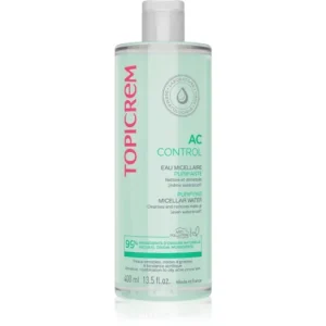 Vásárlói kedvenc TopicremAC Purifying Micellar Water tisztító micellás víz az aknéra hajlamos zsíros bőrre