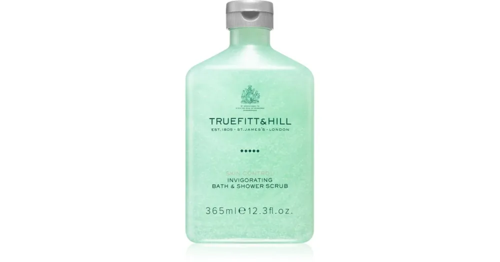 Truefitt & HillSkin Control Invigorating Bath & Shower Scrub peeling arcra és testre Különleges ajánlat