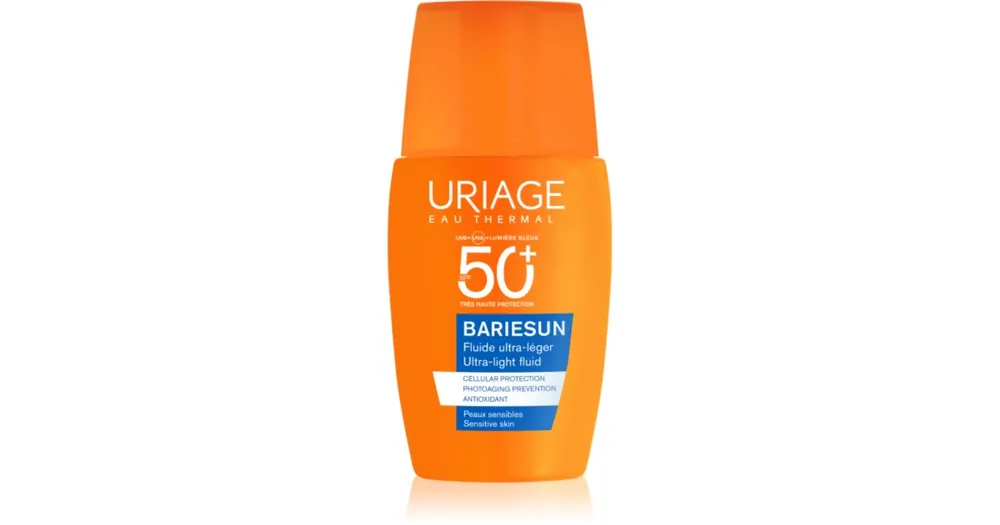 UriageBariésun Ultra-Light Fluid SPF 50+ ultra könnyű fluid SPF 50+ Újdonság
