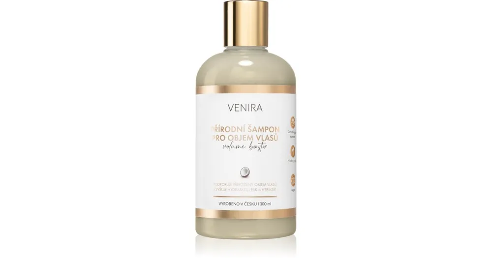 Azonnali szállítás VeniraShampoo for Hair Volume természetes sampon illattal Coconut