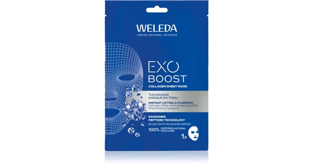 WeledaExo Boost revitalizáló maszk kollagénnel Kedvezmény