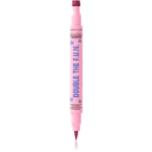 Kedvezményes ár Wet n WildSpongeBob SquarePants Double The F.U.N. Liquid Eyeliner & Stamp multifunkcionális szemceruza ricinusolajjal gazdagítva