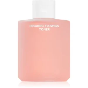 WHAMISAOrganic Flowers Toner Deep Rich hidratáló és tápláló tonik a száraz és irritált bőrre Prémium
