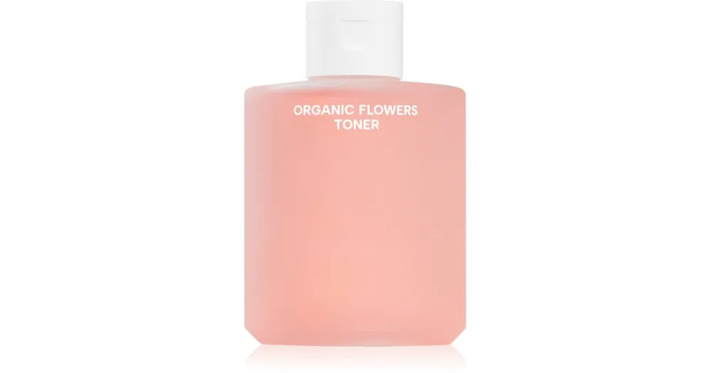 WHAMISAOrganic Flowers Toner Deep Rich hidratáló és tápláló tonik a száraz és irritált bőrre Prémium