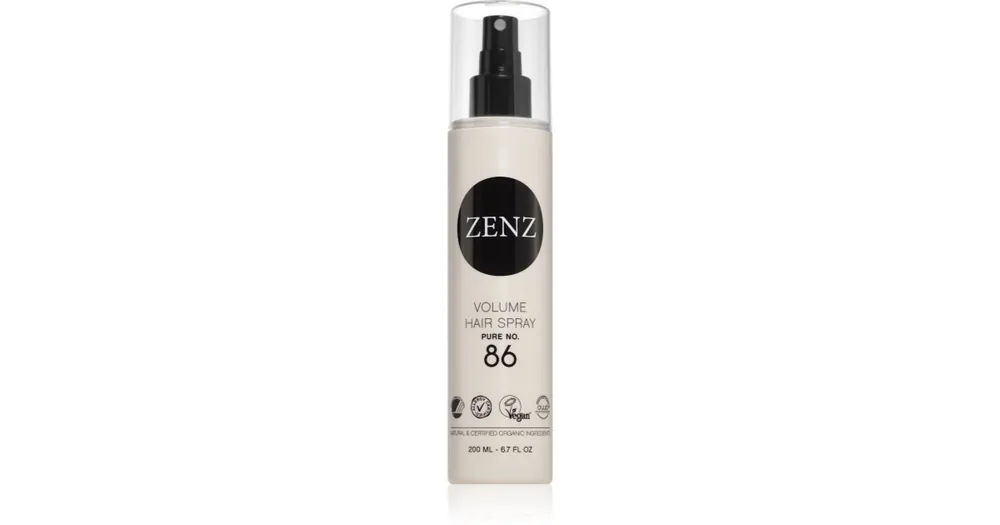 ZENZ OrganicPure No. 86 hajlakk közepes fixálás Árcsökkenés