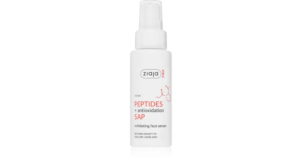 Ziaja MedPeptides szérum hámlasztó hatással Ne maradj le