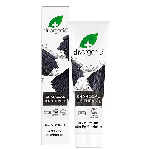 Dr. Organic Aktív Szenes Extra fehérítő fogkrém 100 ml Biztonságos vásárlás