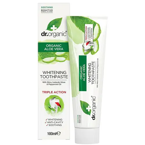 Kedvezményes ár Dr. Organic Aloe Vera Fogkrém 100 ml