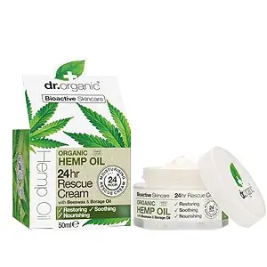 Szuper akció Dr. Organic Kendermagolaj 24 órás elsősegély krém 50 ml