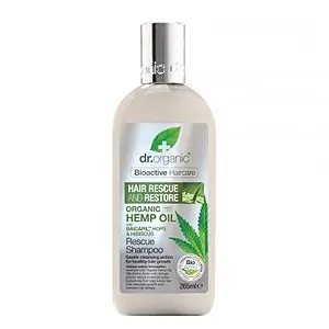 Akció Dr. Organic Kendermagolaj Hajserkentő sampon 265 ml