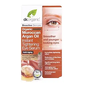 Prémium Dr. Organic Marokkói Argánolaj Szemkörnyékápoló szérum 30 ml