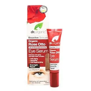 Akció Dr. Organic Rózsa Szemkörnyékápoló szérum 15 ml