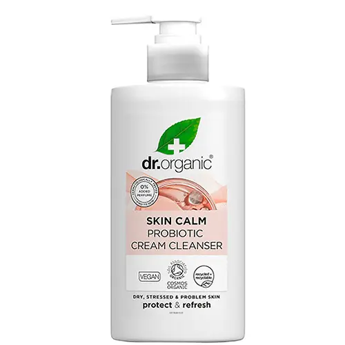 Dr. Organic Skin Calm Probiotikus krémes arclemosó 150 ml Kihagyhatatlan ajánlat