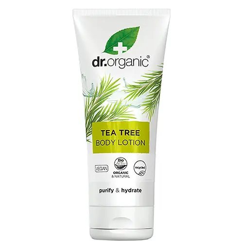 Dr. Organic Teafa Testápoló 200 ml Végkiárusítás