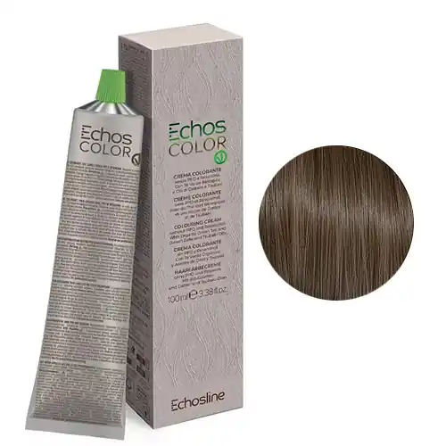 Echosline Echos Color - Cold Brown PPD- és rezorcin mentes krémhajfesték 100 ml - 4.7 COLD - Medium Chestnut Cold Brown Árcsökkenés