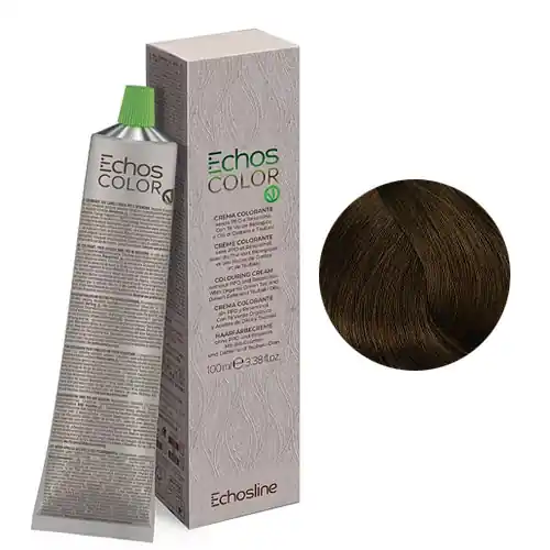 Echosline Echos Color - Pure Gold PPD- és rezorcin mentes krémhajfesték 100 ml - 6.3 - Dark Blonde Golden Gyors kiszállítás