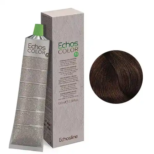 Korlátozott ajánlat Echosline Echos Color - Pure Brown PPD- és rezorcin mentes krémhajfesték 100 ml - 6.7 - Dark Blonde Brown