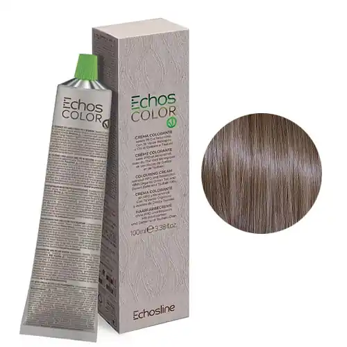 Legkelendőbb Echosline Echos Color - Ice Naturals PPD- és rezorcin mentes krémhajfesték 100 ml - 7.0 ICE - Medium Blonde Natural Ice