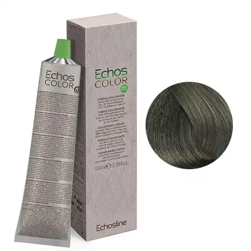 Echosline Echos Color - Extra Cold PPD- és rezorcin mentes krémhajfesték 100 ml - 7.11 - Medium Blonde Extra Cold Gyors kiszállítás
