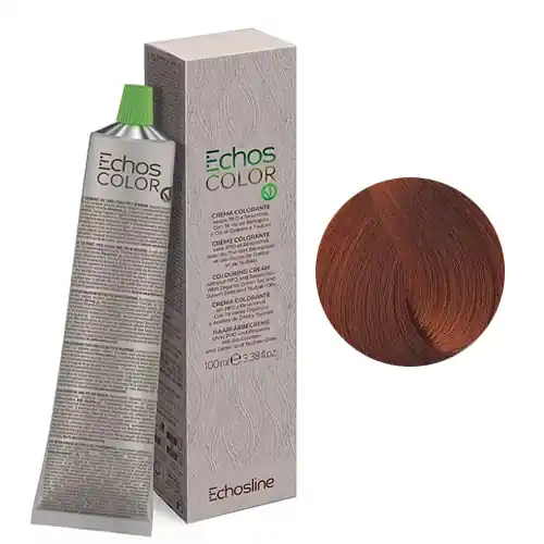 Szuper akció Echosline Echos Color - Extra Copper PPD- és rezorcin mentes krémhajfesték 100 ml - 7.44 - Copper Intense Blonde