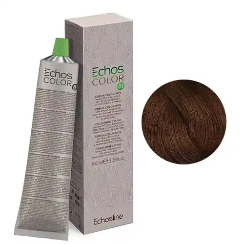 Echosline Echos Color - Pure Brown PPD- és rezorcin mentes krémhajfesték 100 ml - 7.7 - Medium Blonde Brown Szuper ajánlat