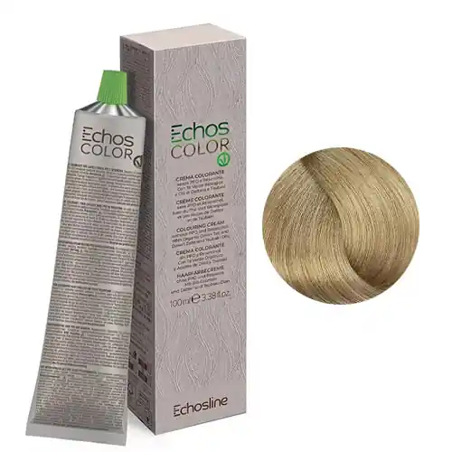 Echosline Echos Color - Pure Naturals PPD- és rezorcin mentes krémhajfesték 100 ml - 9.0 - Very Light Blonde Csak ma